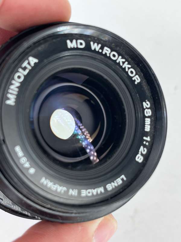 MD W.ROKKOR 28mm f2.8 minolta