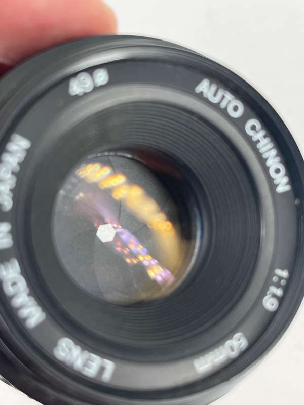 Auto Chinon 50mm f1.9 PK mount