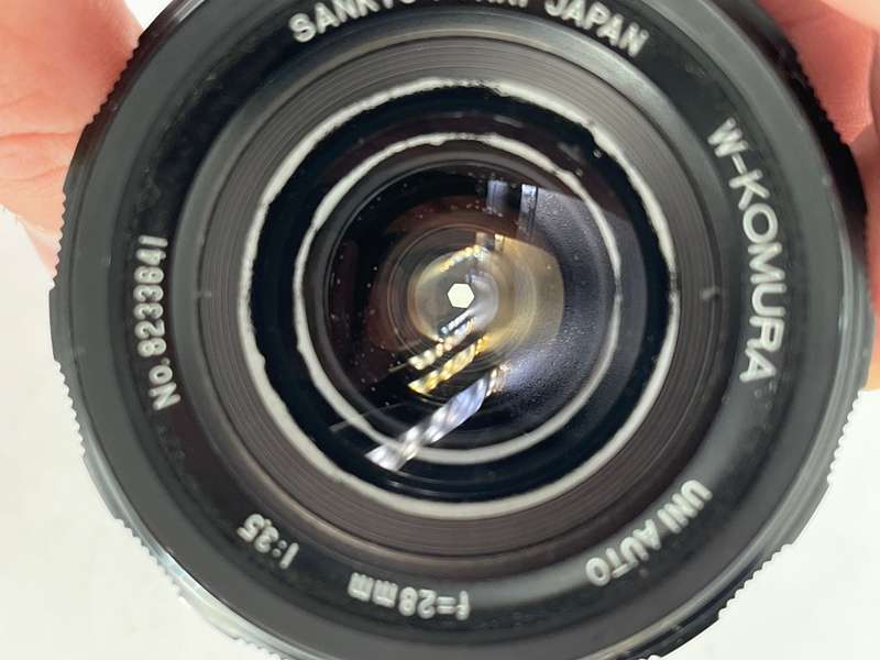 W-KOMURA 28mm f3.5 m42