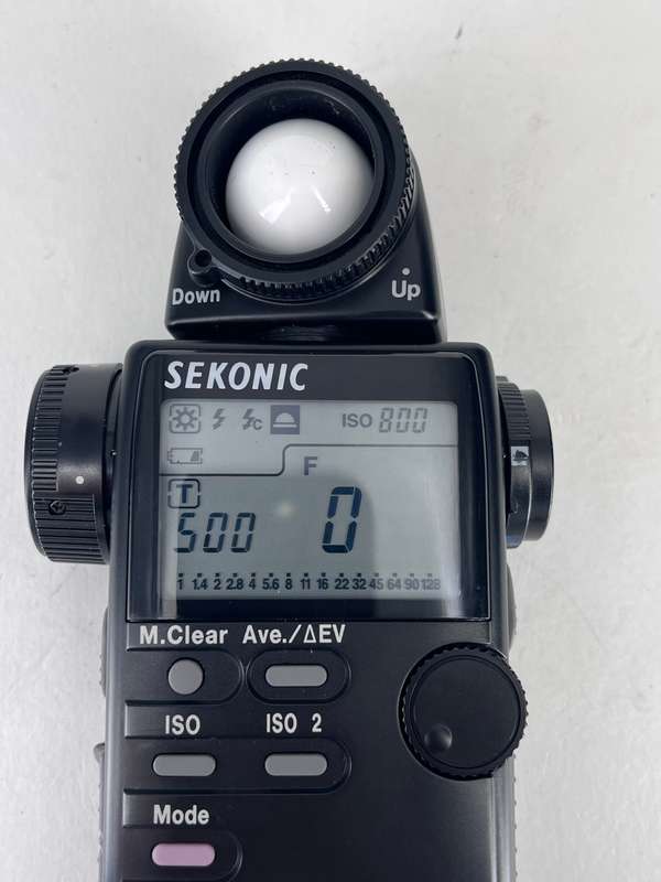 SEKONIC L-508 ZOOM MASTER LIGHT METER