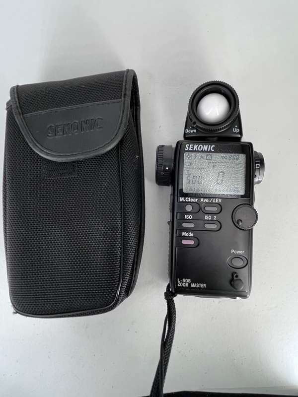 SEKONIC L-508 ZOOM MASTER LIGHT METER