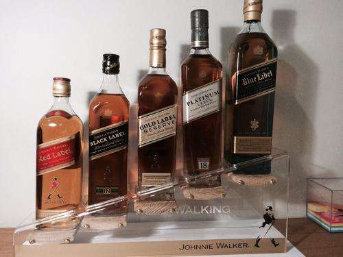 JOHNNIE WALKER  WITH STAND