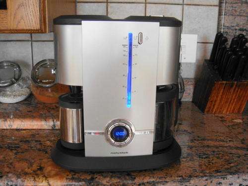 Digital 10/12 cup Filter Coffee Maker with Milk Frother