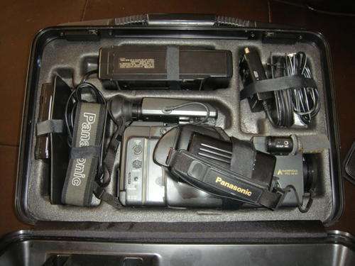 Panasonic Video Camera with Gadget Hard Case