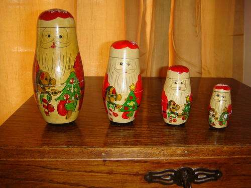 Set of Four Russian Dolls