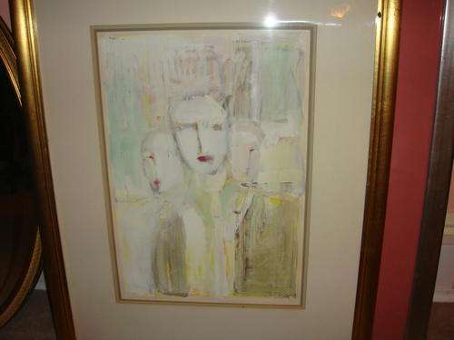 Origional Johan Taljaard Painting Beautifully Framed. Very Art Deco