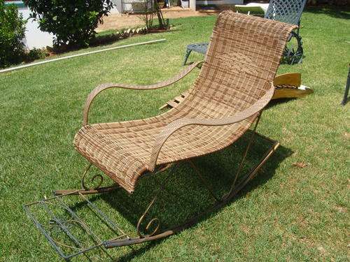 Weatherproof Rocking Lounger for Patio or Garden