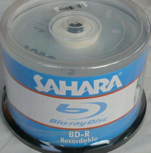 SAHARA BD-R 1-4X 25GB 50PK