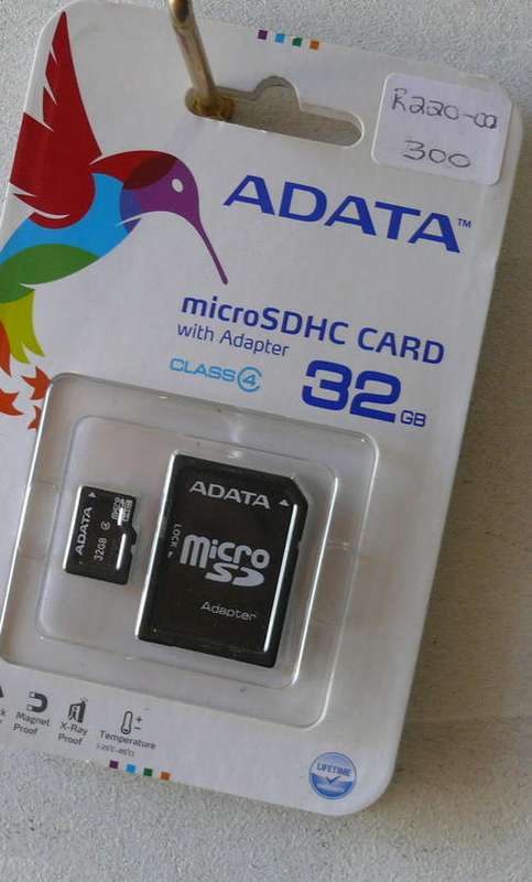 Micro Sdhc with adaptor 32Gb