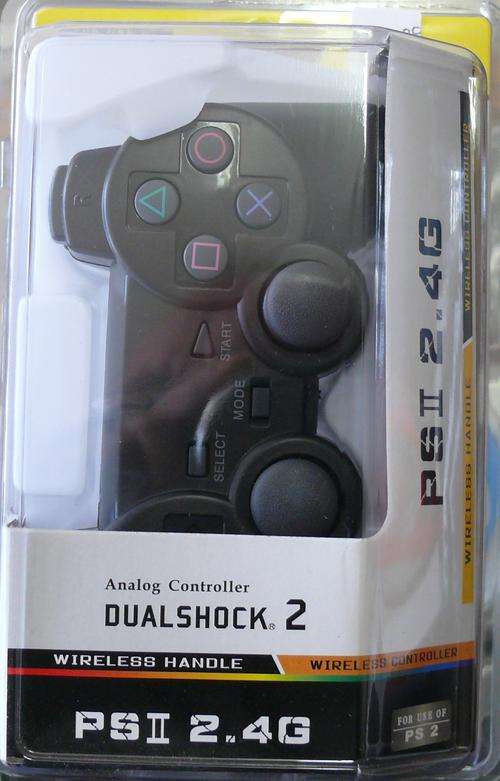 PS2 2.4G Wireless Duel Shock Controller