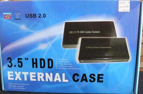 EXTERNAL CASE IDE+SATA COMBO 3.5' USB2.0