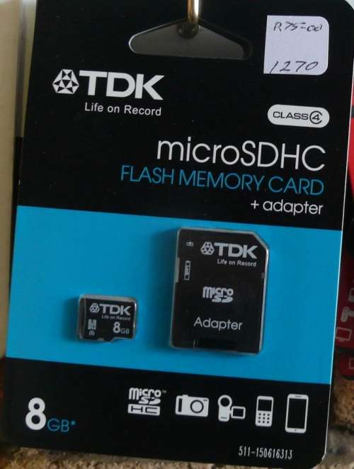 Micro SDHC Card + Adaptor