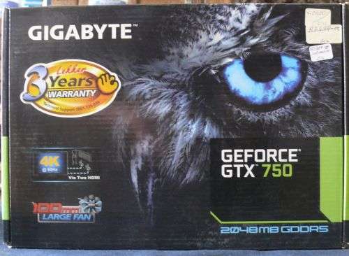 GeForce GTX 750 2Gb DDR5 128bit