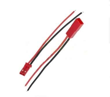 JST 2-Pin 110mm Male and Female Leads