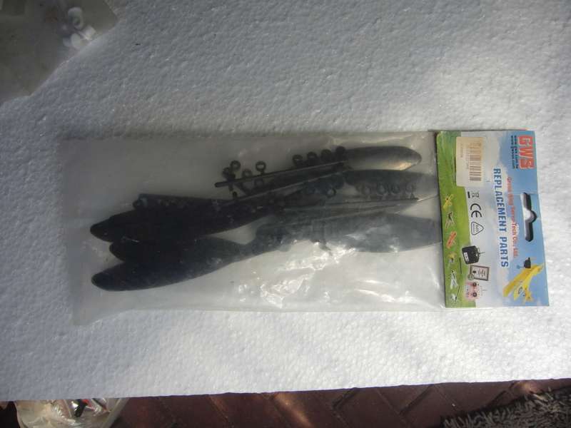 GWS EP 0947 Propeller High Efficiency Slow Fly Prop 4pc (MODEL: 0947) Black