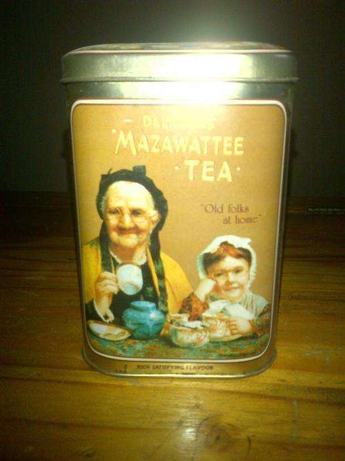 Mazawattee Tea Tin - Repro Small