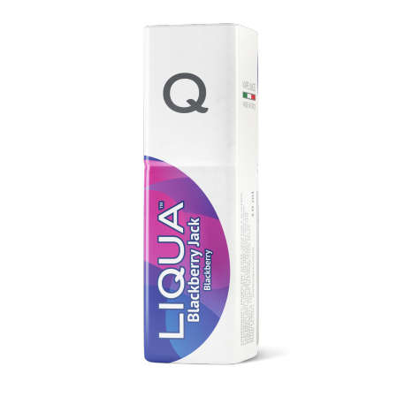 Vape Juice - Made in Italy with Swiss Nicotine. Liqua Q - Blackberry Jack (6mg)