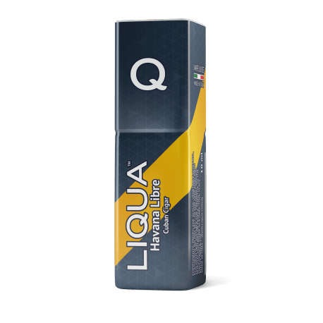 75% OFF SALE-Vape Juice - Made in Italy with Swiss Nicotine. Liqua Q- Havana Libre Cuban Cigar(18mg)