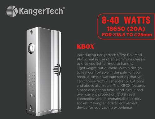 Kangertech K-box 40 Watt Mod .