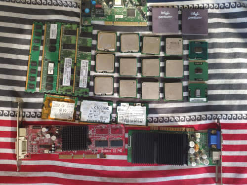 BULK LOT OF COMPUTER ELECTRONICS * ONE BID FOR THE LOT