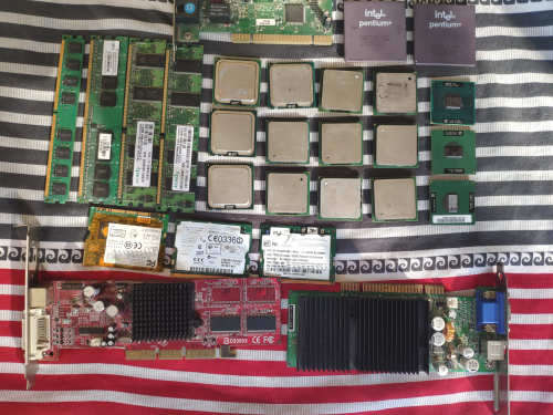 BULK LOT OF COMPUTER ELECTRONICS * ONE BID FOR THE LOT