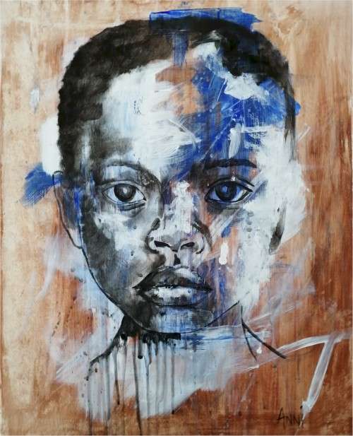 Abstract Young Boy