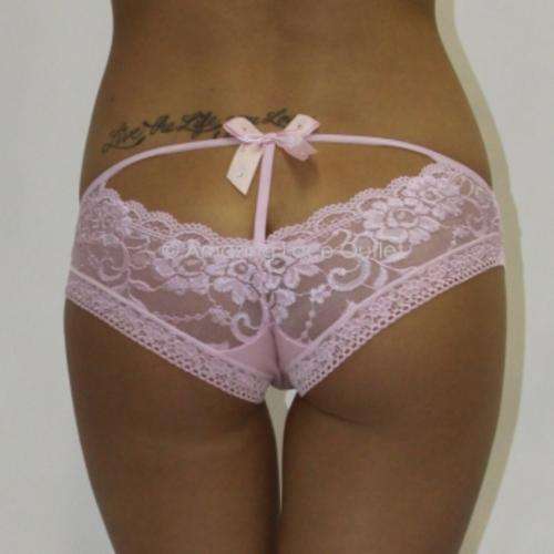 4 Colours Sexy lace bow panties