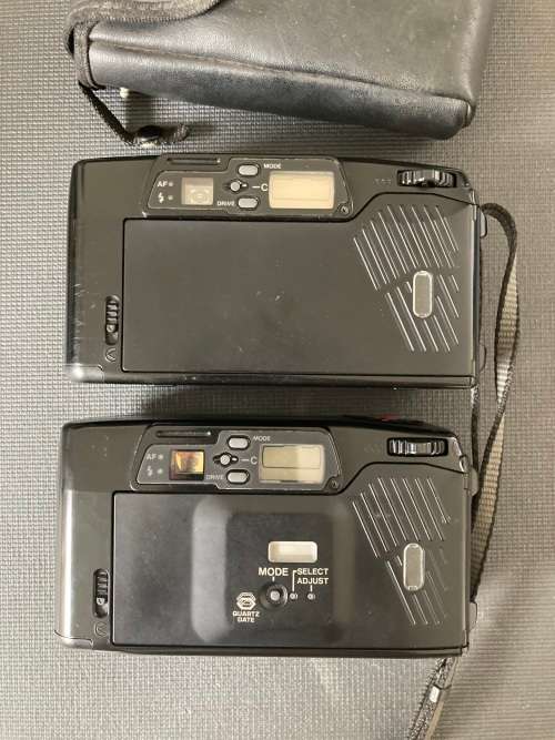 Pentax Zoom 70-X point and shoot film cameras X2
