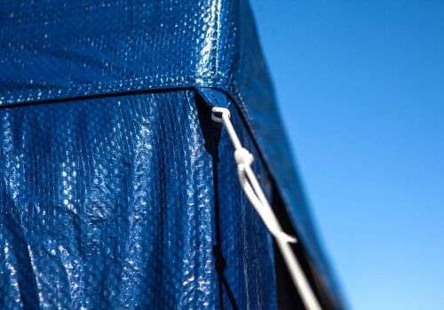 3 x 9m Gazebo Folding Tent Marquee w/ Side Walls for Functions, Weddings, Events, Picnics - Blue