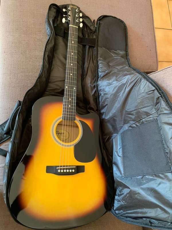 Fender Squier SA-105CE Acoustic Electric Guitar