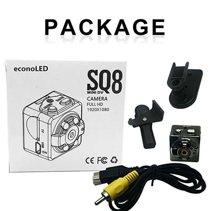 Mini Camera Full HD 1080P Night Video Recorder Infrared Vision Motion Sensor Digital DV