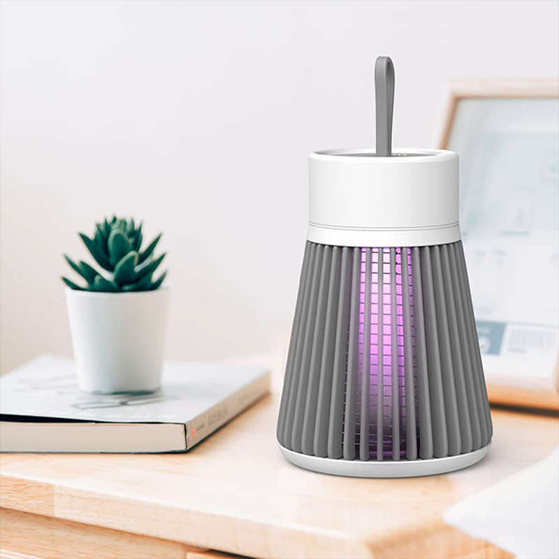 USB Electric Mosquito Killer With UV And Electric Shock Built-in Battery Silent Bug Killer