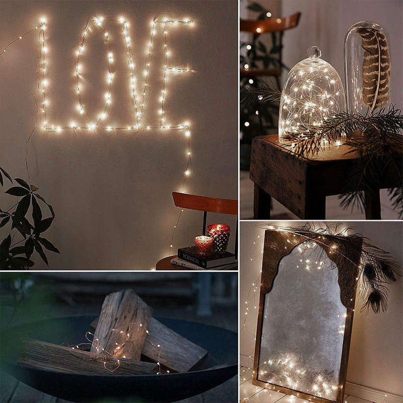 LED Mini Cork String Lights Bar Decorative String Lights 2m