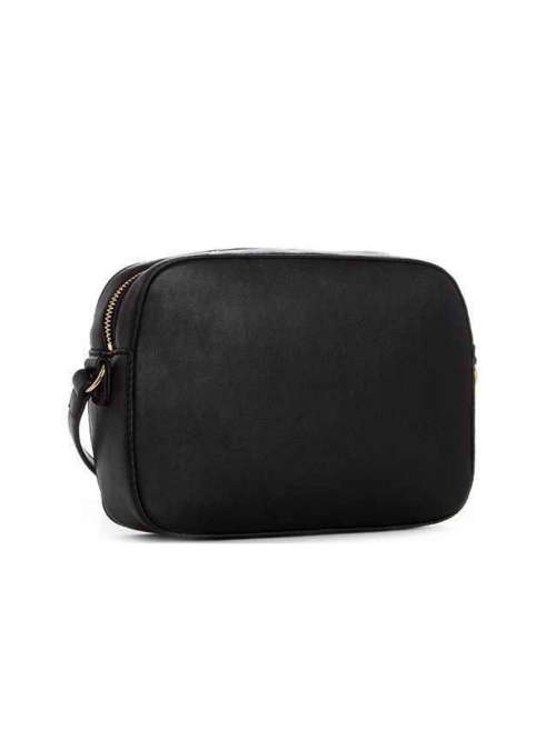 Guess Plush Quilted Crossbody Bag Black