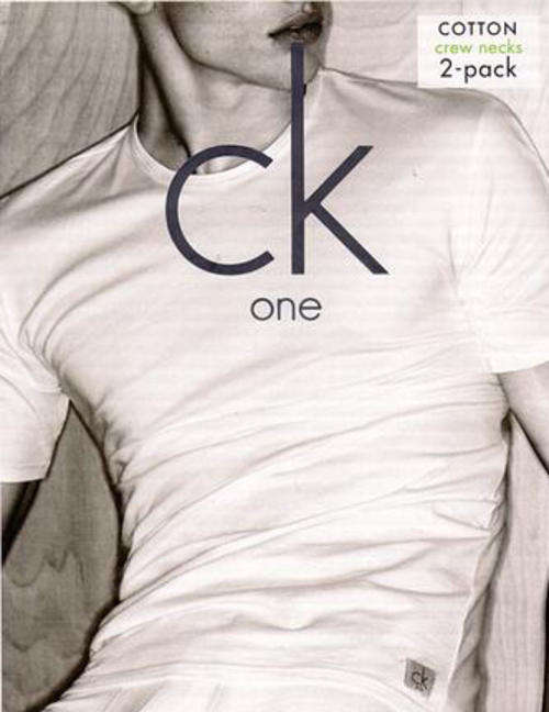 CK One Cotton Crew Necks 2 pack
