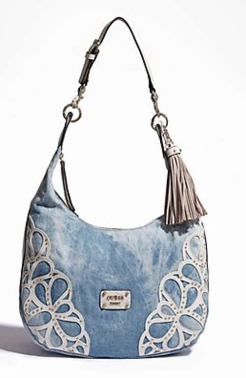 Guess Denim Sky Hobo