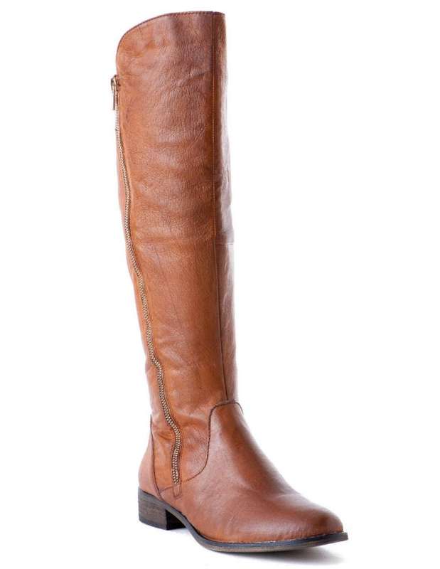 Steve Madden Shawny Leather Boot Size:8
