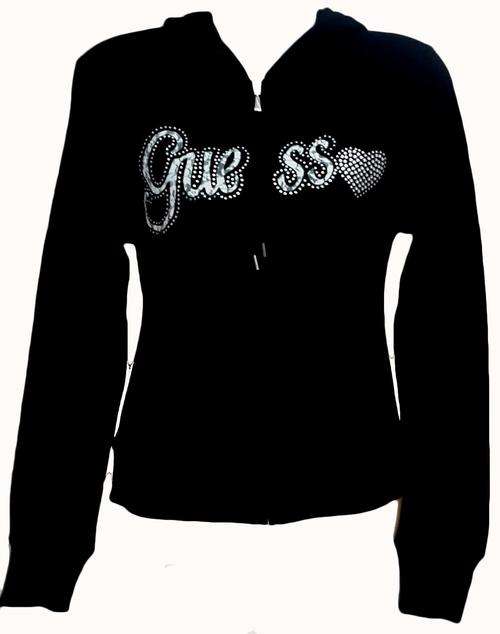 Guess Ladies Hoodie Sizes: XS/S/M