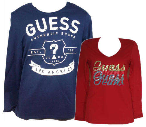 Guess Mens and Ladies Long Sleeve Tops