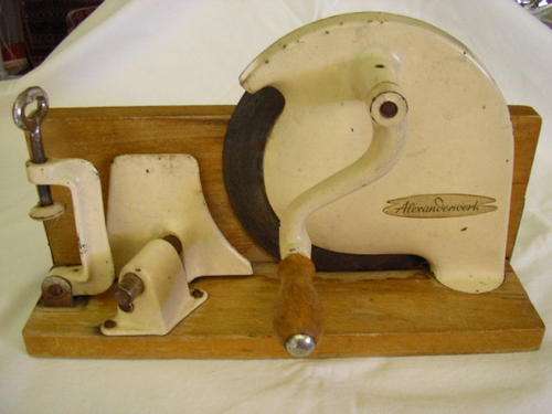 !!!GREAT, RAR CONDITION!!! Antique Bread/Meat Slicer, Alexanderwerk, Germany, 1920, #1032, FREE POST