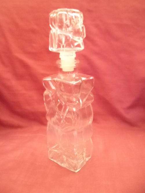 ART DECO *MODELE DEPOSE FRANCE* IRIDESCENT LIQUEUR DECANTER BOTTLE, REDUCED BY R20.00!
