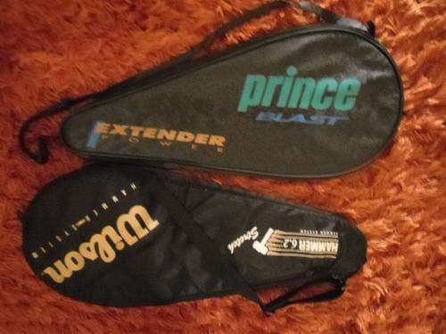 Two Squash Racket/Racquet Covers, Almost new condition!