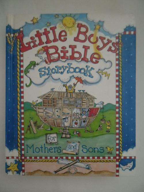 LITTLE BOYS BIBLE, Storybook for Mothers & Sons, Christian Art Publisher, 5 years up, LIKE NEW!!!