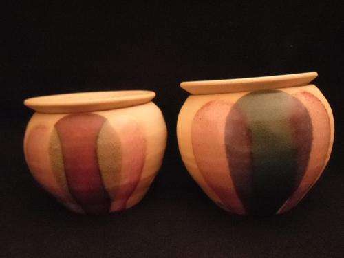 Two Beautiful Pottery Aromatherapy Oil Burner