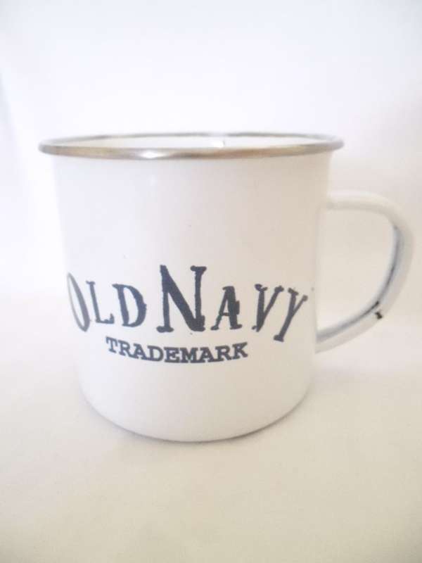 Huge Enamel Cup, 700 ml