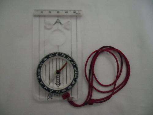 SILVA COMPASS TYPE 2 with ruler, magnifier and stencil holes