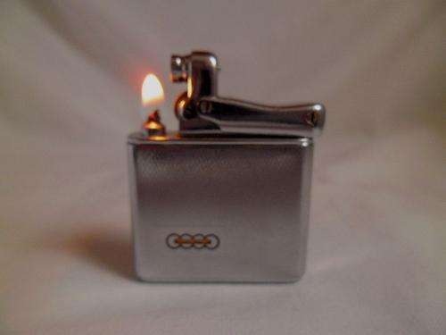 VINTAGE IBELO MONOPOL AUDI BENZINE LIGHTER, REDUCED BY R100.00 FOR REDICE