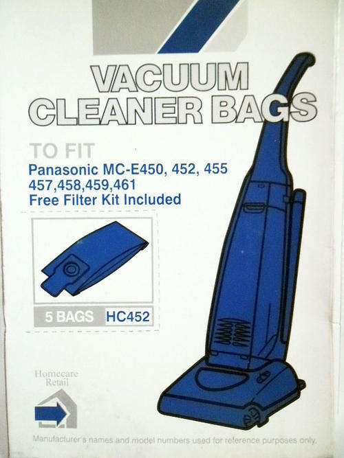 FOUR PANASONIC MC-E SERIES VACUUM CLEANER BAGS