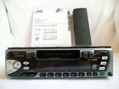 NOW REDUCED BY 50 %! JVC CAR STEREO AM/FM SHAFT STYLE CASSETTE TAPE - DETACHABLE FACE -CD COMPATIBLE