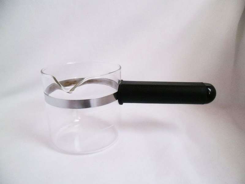 BLACK 4 CUP UNIVERSAL GLASS ESPRESSO REPLACEMENT CARAFE JUG